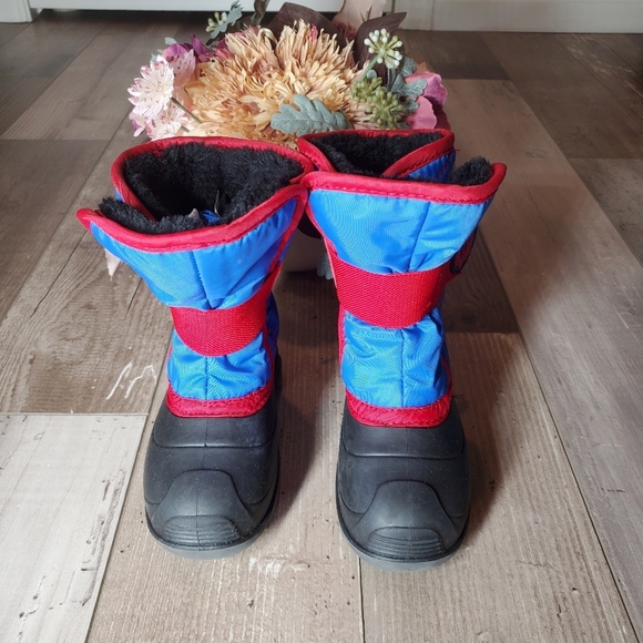 Kamik Toddler Kids Snowbug3 Boot Strong Blue/Red Size 8 EUC - Picture 10 of 16